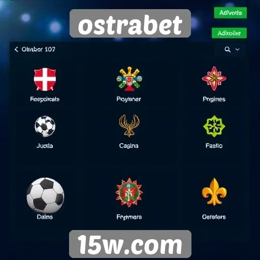 Explorando as categorias de jogos disponíveis no Ostrabet
